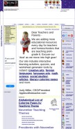 How apples4theteacher.com looks like on a mobile device such as an iPhone.