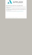How appliedcloudservices.com looks like on a mobile device such as an iPhone.
