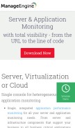How appmanager.com looks like on a mobile device such as an iPhone.