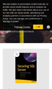 How apress.com looks like on a mobile device such as an iPhone.