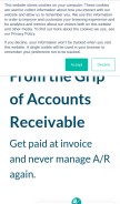 How apruve.com looks like on a mobile device such as an iPhone.