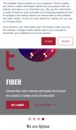 How aptum.com looks like on a mobile device such as an iPhone.