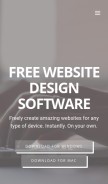 How apycom.com looks like on a mobile device such as an iPhone.