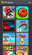 How ar.alisgame.com looks like on a mobile device such as an iPhone.