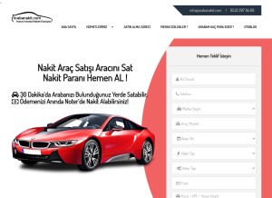 How arabanakit.com looks like on a tablet such as an iPad.