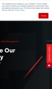 How aravo.com looks like on a mobile device such as an iPhone.
