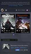 How arcgames.com looks like on a mobile device such as an iPhone.