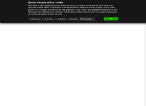 How archivagroup.it looks like on a tablet such as an iPad.