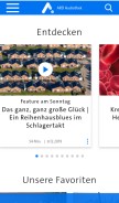 How ardaudiothek.de looks like on a mobile device such as an iPhone.
