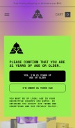 How area52.com looks like on a mobile device such as an iPhone.