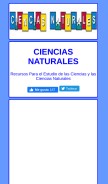 How areaciencias.com looks like on a mobile device such as an iPhone.