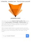 How arealme.com looks like on a mobile device such as an iPhone.