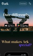 How arkdating.app looks like on a mobile device such as an iPhone.