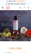 How aromaticgardenessence.com looks like on a mobile device such as an iPhone.