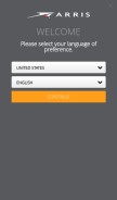 How arris.com looks like on a mobile device such as an iPhone.