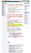 How articlespromoter.com looks like on a mobile device such as an iPhone.