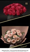 How artofflowers.ru looks like on a mobile device such as an iPhone.