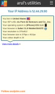 How aruljohn.com looks like on a mobile device such as an iPhone.