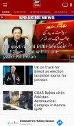 How arynews.tv looks like on a mobile device such as an iPhone.