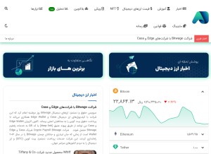 How arzido.com looks like on a tablet such as an iPad.
