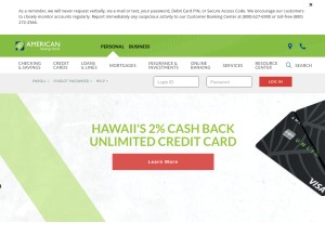 How asbhawaii.com looks like on a tablet such as an iPad.