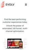 How ascend.ai looks like on a mobile device such as an iPhone.