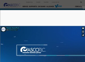 How ascotlc.it looks like on a tablet such as an iPad.