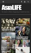 How asialifemagazine.com looks like on a mobile device such as an iPhone.