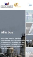 How asiapower.org looks like on a mobile device such as an iPhone.