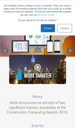 How asite.com looks like on a mobile device such as an iPhone.