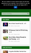 How askaprepper.com looks like on a mobile device such as an iPhone.