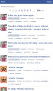 How askmetatron.com looks like on a mobile device such as an iPhone.