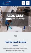 How asostemizlik.com looks like on a mobile device such as an iPhone.
