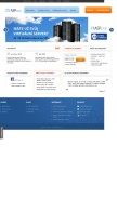 How aspone.cz looks like on a mobile device such as an iPhone.