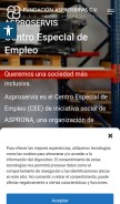 How asproservis.com looks like on a mobile device such as an iPhone.