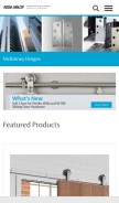 How assaabloydooraccessories.us looks like on a mobile device such as an iPhone.