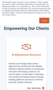 How asti.com looks like on a mobile device such as an iPhone.