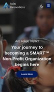 How atfi.aciesinnovations.com looks like on a mobile device such as an iPhone.