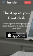 How atfrontdesk.com looks like on a mobile device such as an iPhone.