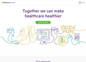 How athena.io looks like on a tablet such as an iPad.