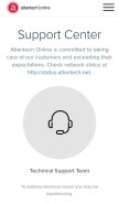 How atlantech.net looks like on a mobile device such as an iPhone.