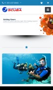 How atlanticedge.com looks like on a mobile device such as an iPhone.
