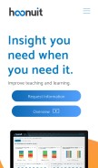 How atomiclearning.com looks like on a mobile device such as an iPhone.