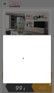 How atrapamuebles.com looks like on a mobile device such as an iPhone.