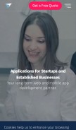 How attractgroup.com looks like on a mobile device such as an iPhone.