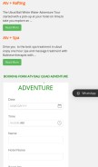 How atvbaliquad.com looks like on a mobile device such as an iPhone.