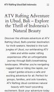 How atvraftingubud.com looks like on a mobile device such as an iPhone.