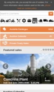 How auctelia.com looks like on a mobile device such as an iPhone.