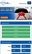 How auctionexport.com looks like on a mobile device such as an iPhone.