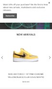 How august-shop.com looks like on a mobile device such as an iPhone.
